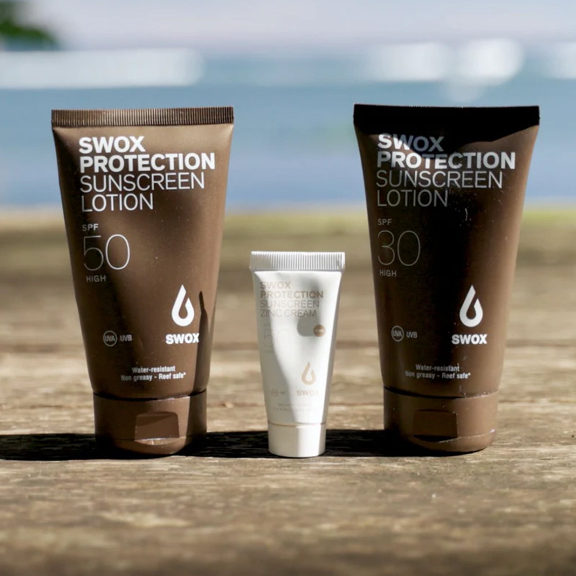SWOX Sonnencreme Sunscreen Lotion LSF 30 150ml Sonnenschutz SWOX